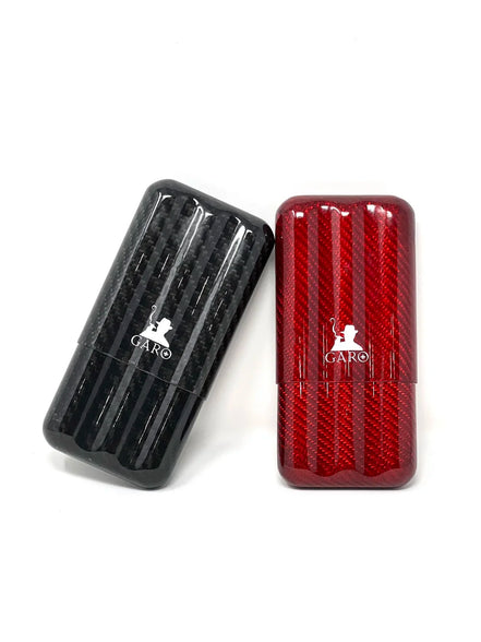 Triple Cigar Carbon Fiber Case